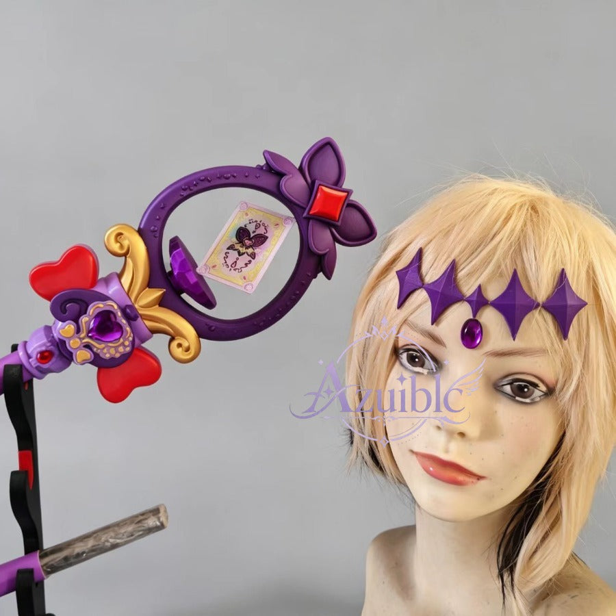納品　Azuiblc 名探偵プリキュア！森亜るるか Ruruka Moria コスプレ杖｜キュアアルカナ・シャドウ  メタディスクリプション