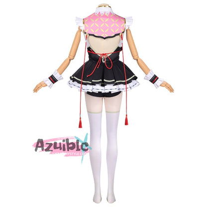 Azuiblc　NTE ちぃちゃん コスプレ衣装 ちぃちゃんコスチューム　ポップン・パンダ　ネバエバ　イベント　中華風　パンダ風　ハロウィン　仮装