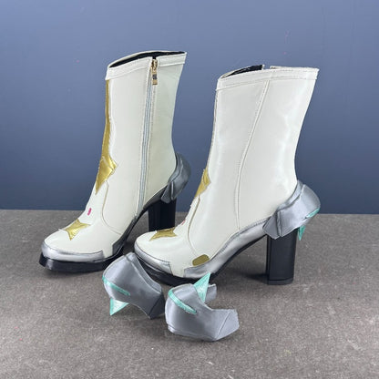 Azuiblc　鳴潮　エイメス　パンプス　シューズ　コスプレ道具　ロングブーツ　9cm　7cm　ブーツ　シューズ