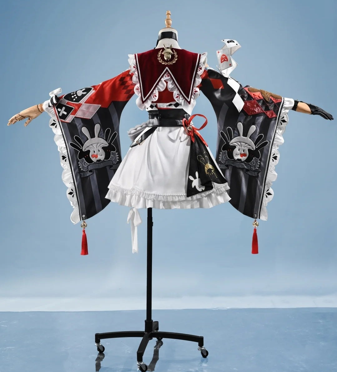 予約販売　Azuiblc 崩壊スターレイル 火花 豪華コスプレ衣装　3D樹脂・刺繍・ベルベット＋発声腰ぬいぐるみ - Azuiblc