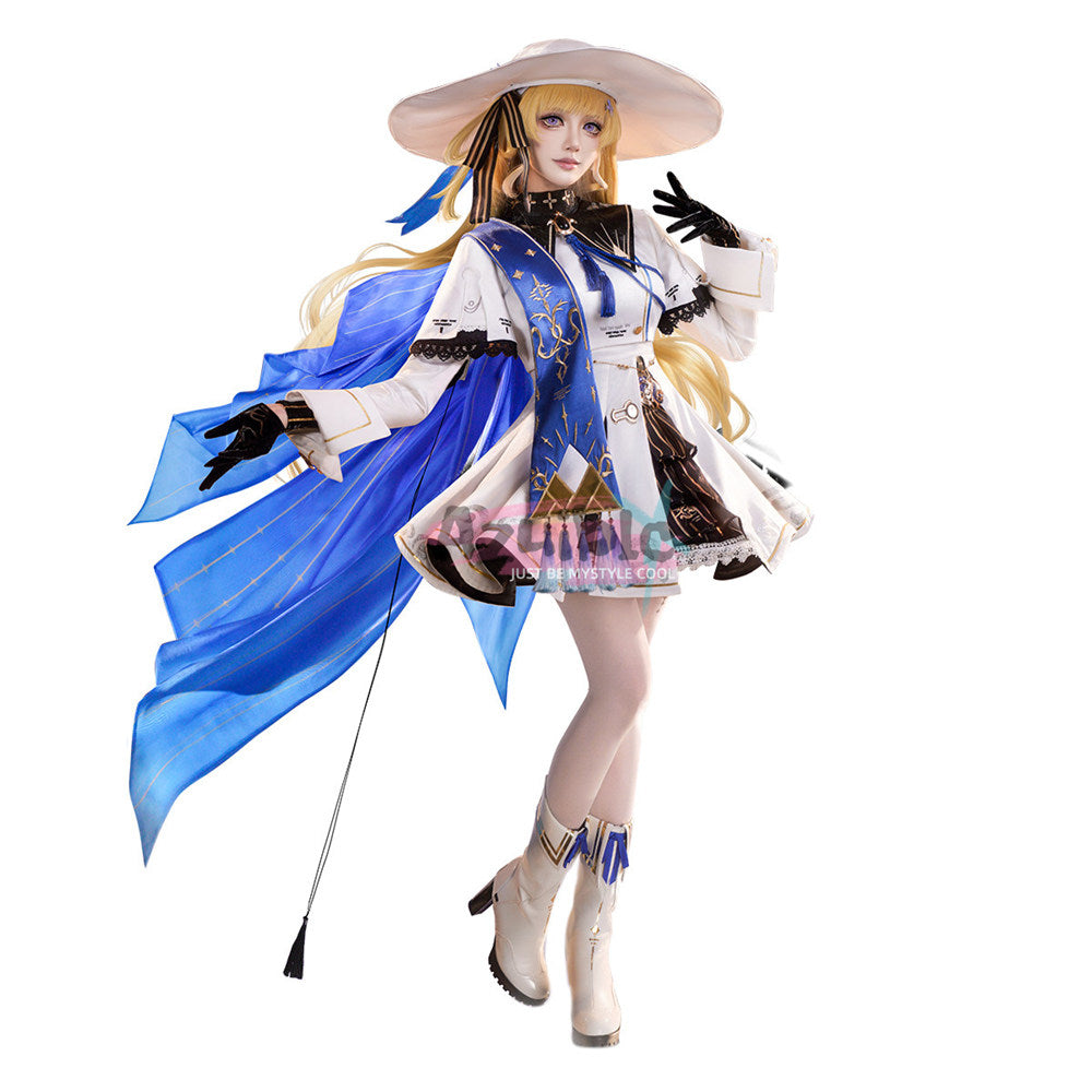 Azuiblc　鳴潮 フィービー　コスプレ　Wuthering Waves　Phoebe　帽子付き　合金製パーツ　イベント　ハロウィン　