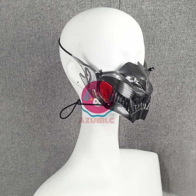 崩壊：スターレイル 不死途 Ashveil 仮面 コスプレ用 3Dプリント製 狼マスク 舞台・イベント向け小道具
