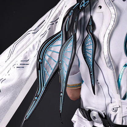 Azuiblc 鳴潮 リューク・ヘルセン コスプレ　仮装　舞台服　３d樹脂製パーツ　Luuk Herssen ウィッグ＋モチーフ武器追加対応