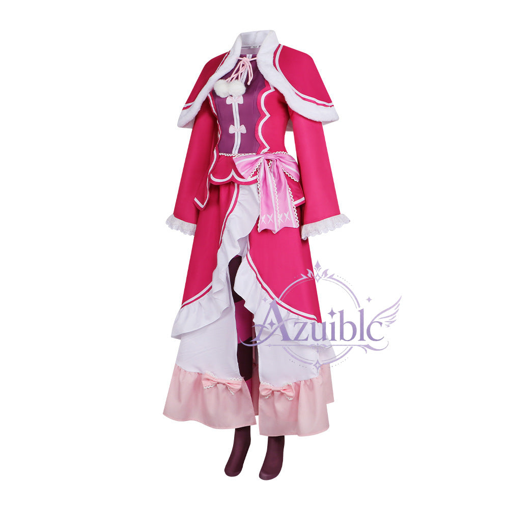 Azuiblc Re:ゼロ ベアトリス コスプレ衣装｜Beatrice ロリータ風 コスチューム