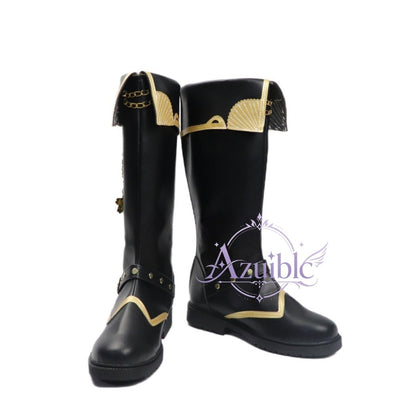 Azuiblc ツイステ レオナ・キングスカラー Leona Kingscholar コスプレ靴｜大きいサイズ・厚底・ハロウィン対応