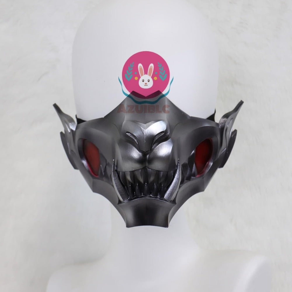 [azuiblc] 不死途 しなず 仮面 コスプレ 3Dプリント PLA 道具 狼 オオカミ マスク 武器 コスプレ道具 Cosplay グッズ コスプレ小物