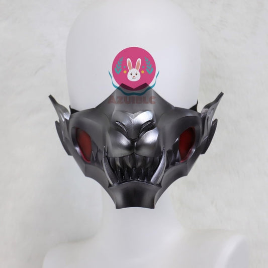 [azuiblc] 不死途 しなず 仮面 コスプレ 3Dプリント PLA 道具 狼 オオカミ マスク 武器 コスプレ道具 Cosplay グッズ コスプレ小物