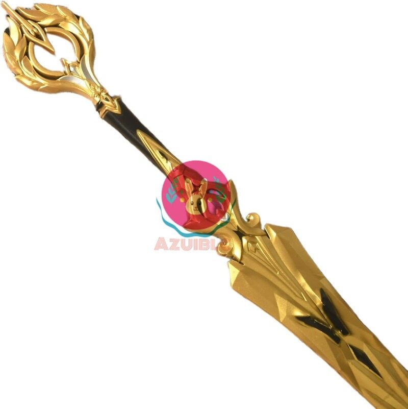 Azuiblc 崩壊スターレイル ファイノン 剣 PU製110cm 金銀塗装 立体造型 コスプレ武器 武器 PU製 武器 コスプレ道具 - Azuiblc