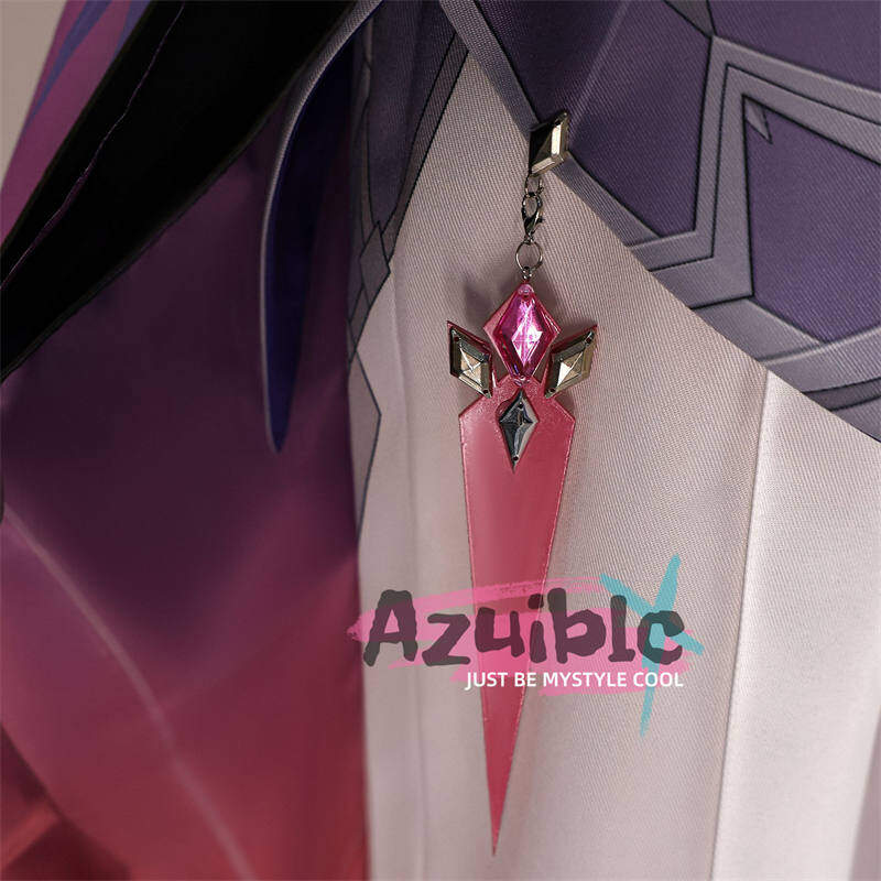 Azuiblc　原神　ドゥリン　Durin 　3dプリント　コスチューム　尻尾付き　龍人・ホムンクルス　仮装　コスプレ衣装　ハロウィン　シンプル番 - Azuiblc