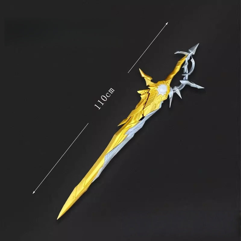 Azuiblc 崩壊スターレイル ファイノン 剣 PU製110cm 金銀塗装 立体造型