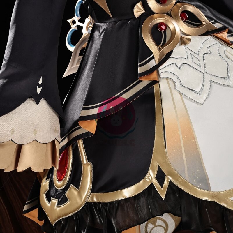 在庫ある　AZUIBLC 原神 傀儡 サンドローネ コスプレ ネジ付き コスプレ衣装 人形 お洋服 可愛い ロリータ ファデュイ執行官 コスチュームセット - Azuiblc