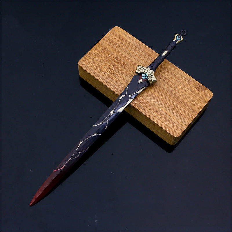 Azuiblc  崩壊スターレイル ミニチュア　22cm　ダイキャスト製　アクセサリー　武器ファン　武器モデル　mini武器　 - Azuiblc