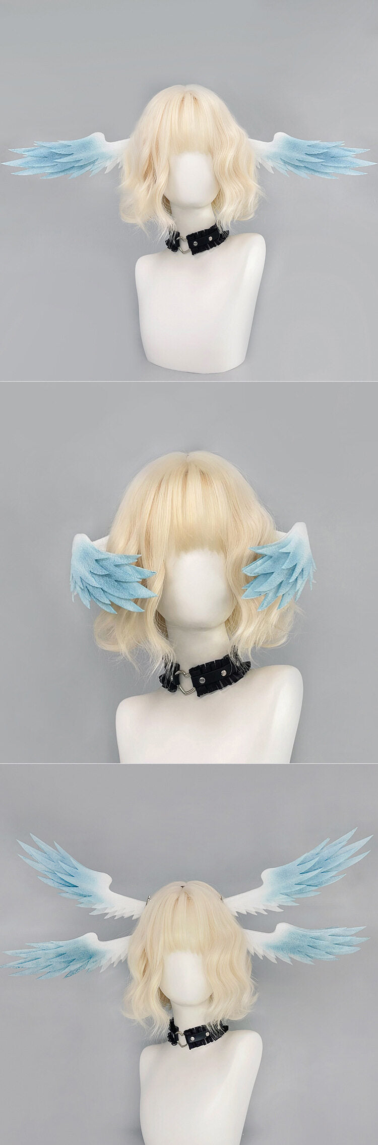 Azuiblc 崩壊スターレイル ロビン 髪飾り　28㎝　ヘアバンド ヘアアクセサリー 天使の羽ヘアバンド サンデー アクセサリー　萌えグッズ　飾り　髪飾り - Azuiblc
