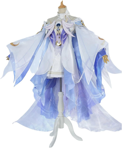 【Azuiblc】原神 少女 コロンビーナ コスプレ 衣装 金属アクセサリー コスチュームセット グッズ cosplay - Azuiblc
