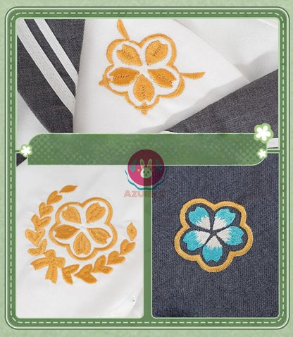 【Azuiblc】 崩壊スターレイル ホタル 春の贈り物 コスプレ衣装 金属飾り JK 新衣装 コスプレ コスチュームセット おしゃれ グッズ アニメ cosplay - Azuiblc