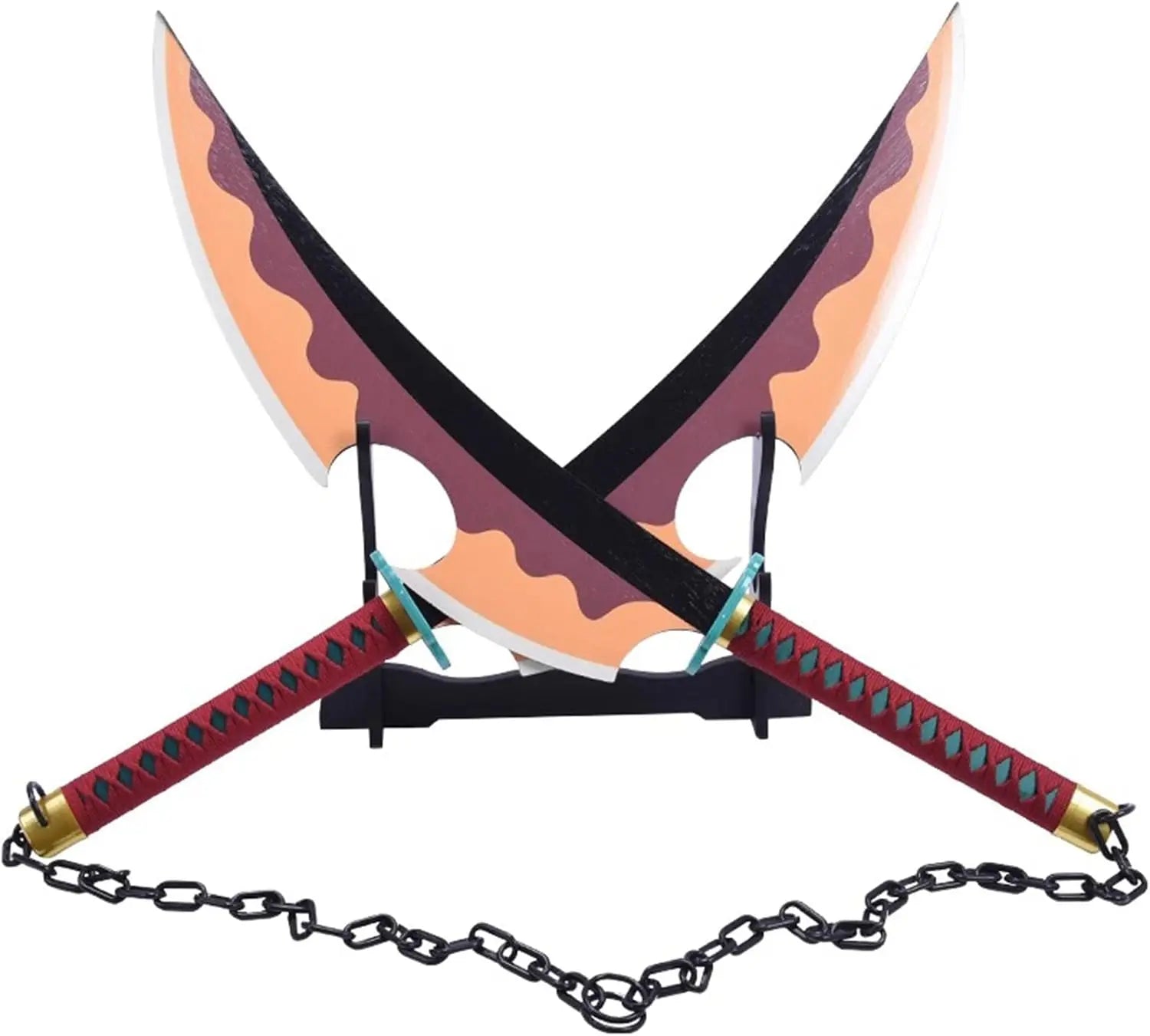 Azuiblc 鬼滅の刃 日輪刀 伊黒小芭内 大人用 100cm蛇柱 いぐろおばない