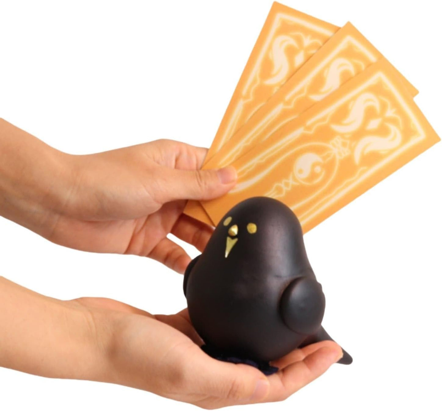 【Azuiblc】ゼンゼロ 儀玄 イーシェン 呪符3枚＋鳥 マグネット付き 武器 手作り コスプレ道具 Cosplay コレクション グッズ コスプレ小物 - Azuiblc