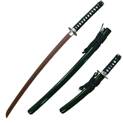 【Azuiblc】ゴースト・オブ・ツシマ 木製刀 菖蒲 ショウブ 刀 2本セット Ghost of Tsushima コスプレ道具 太刀 脇差 居合刀 美術刀 日本刀 武器 小物 撮影用 COSPLAY