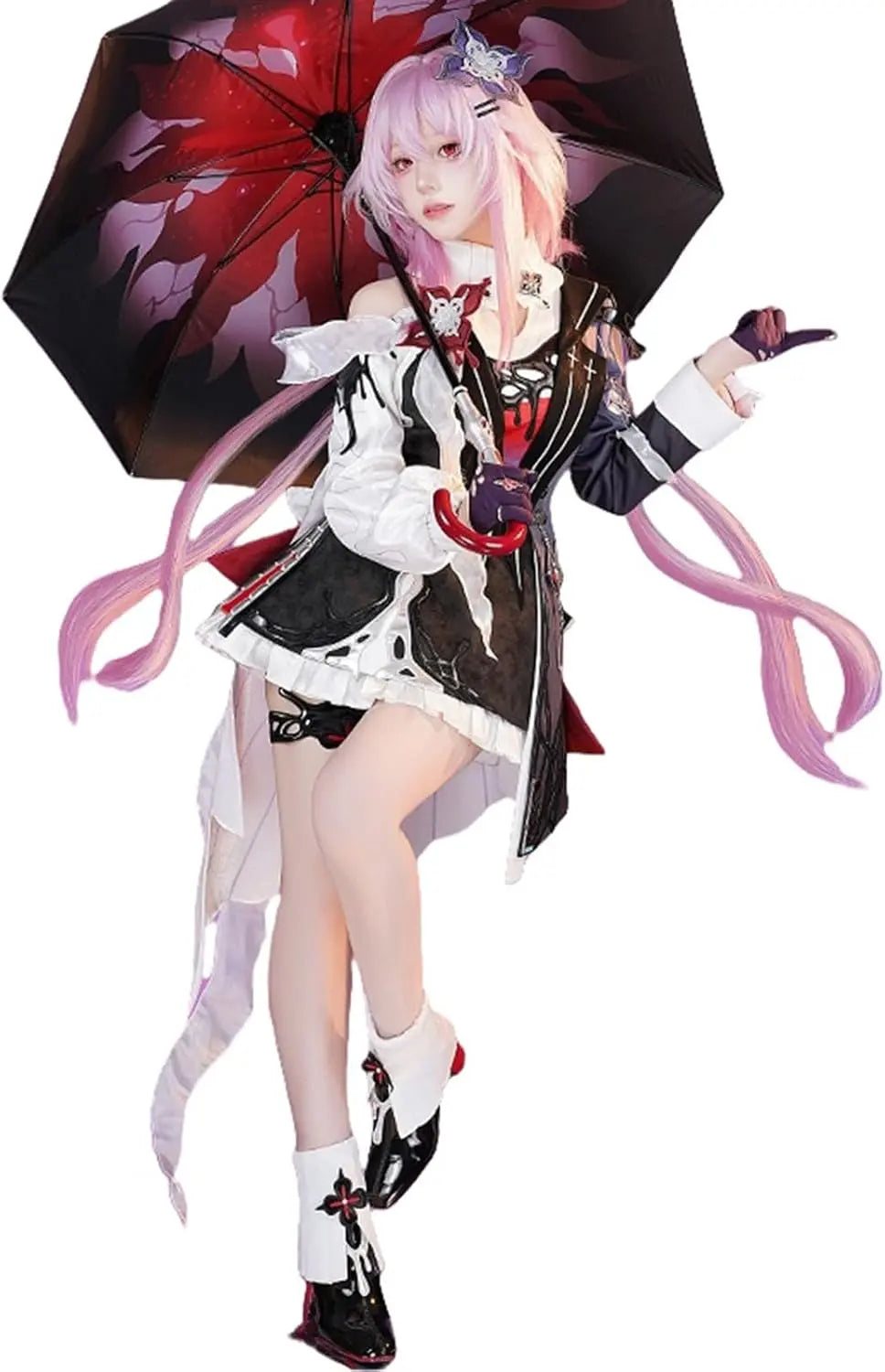 【Azuiblc】 崩壊 スターレイル コスプレ衣装 三月なのか 長夜月 靴カバー付き 金属アクセサリー コスプレ コスチュームセット おしゃれ グッズ アニメ cosplay Azuiblc