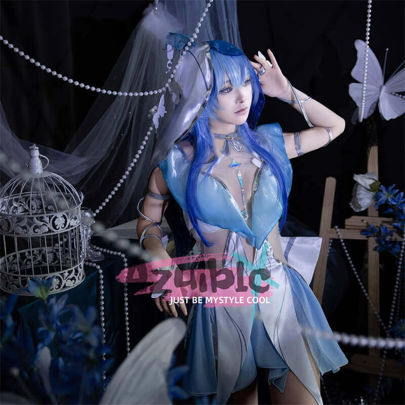 Azuiblc　鳴潮　ショアキーパー 　ワンピース　黒海岸　コスプレ衣装　Shorekeeper　礼服　イベント　Azf17 - Azuiblc