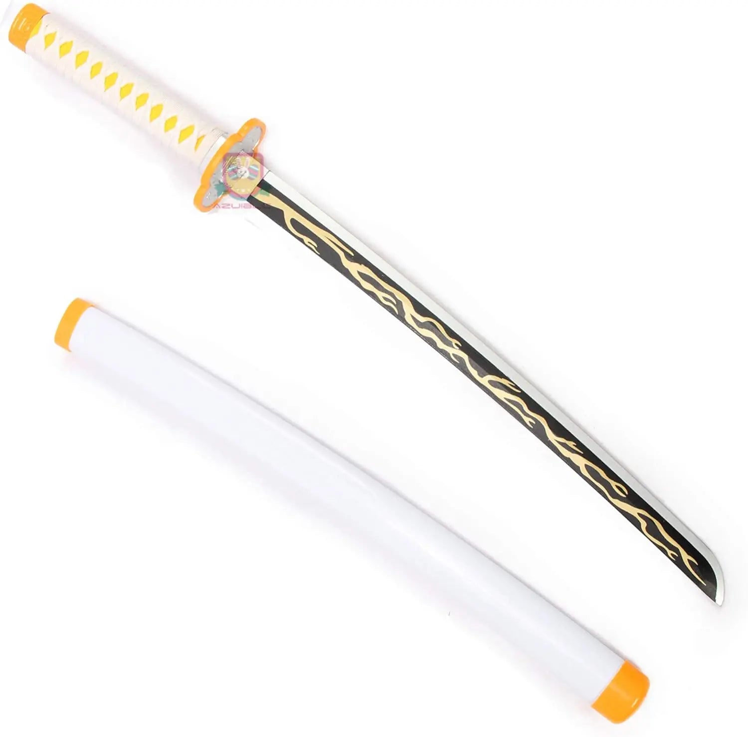 Azuiblc 鬼滅の刃 日輪刀 伊黒小芭内 大人用 100cm蛇柱 いぐろおばない