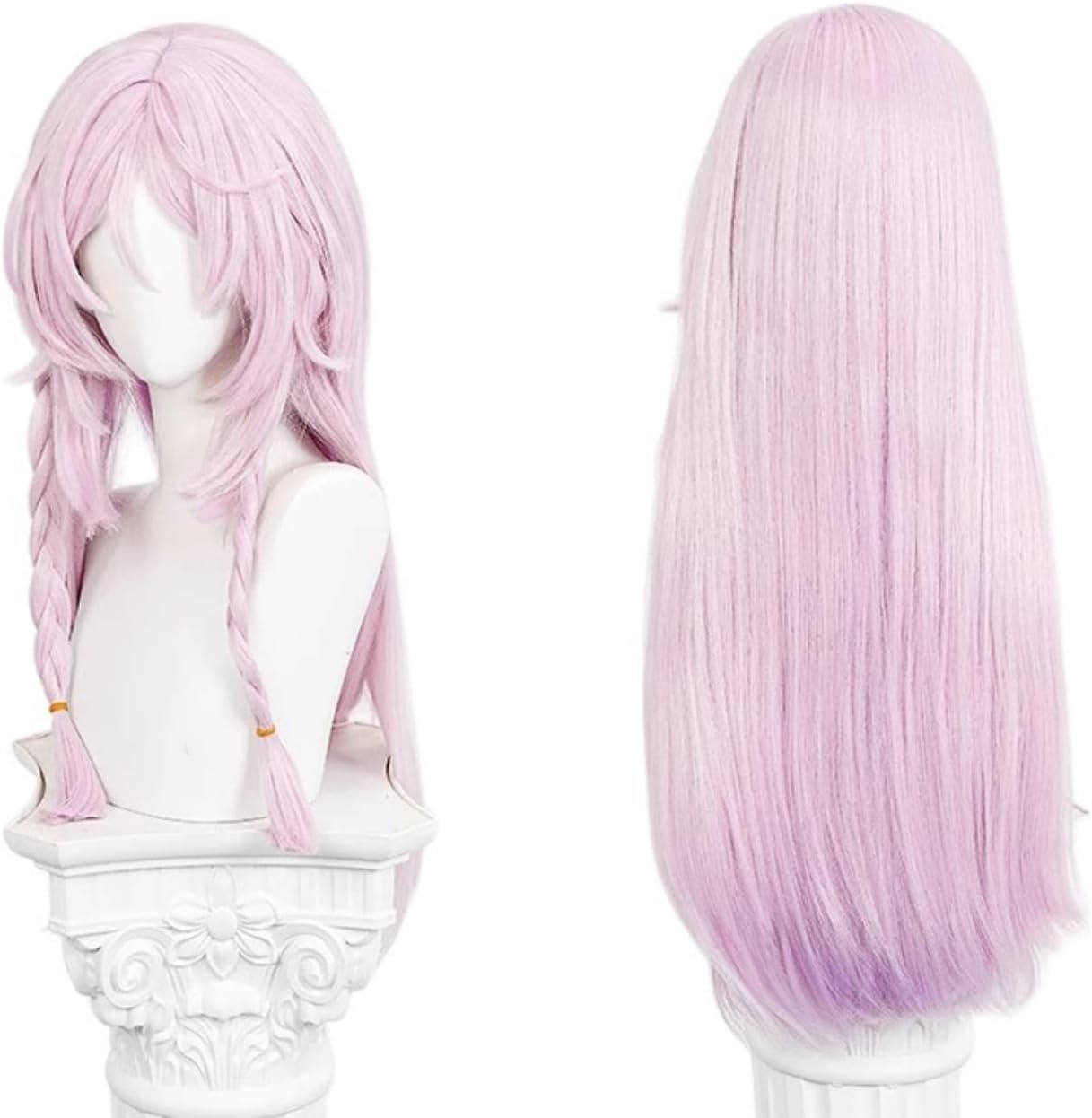 【Azuiblc】原神 放浪者 散兵 コスプレ ウィッグ 姫カット パープル 紫 グラデーション ネット付き 耐熱 おしゃれ グッズ アニメ かつら 鬘 WIG コスプレ道具 小物 - Azuiblc