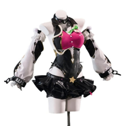 【Azuiblc】ゼンゼロ　シーシィア　コスプレ衣装  コスプレ 髪飾り 枷付き ギャル 蛇娘 蛇のシリオン 治安局都市秩序部 コスチュームセット cosplay