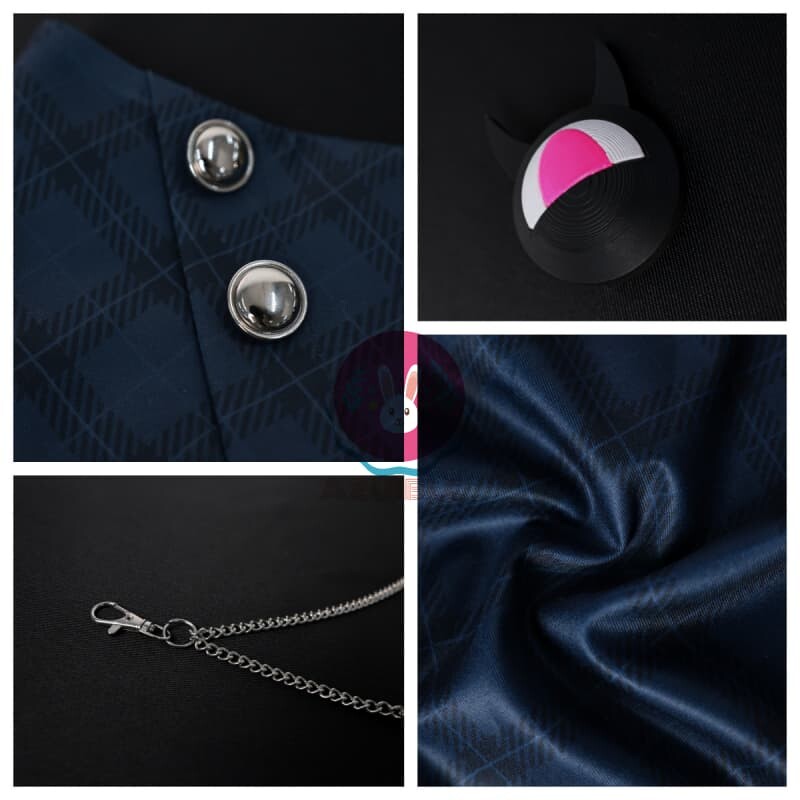 Azuiblc ゼンゼロフェス 2025 星見雅 コスプレ 衣装 ゼンゼロ FES ロック風 ファンク風 ゼンレスゾーンゼロ cosplay - Azuiblc