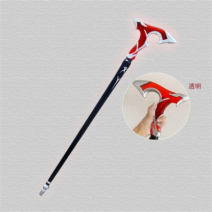 Azuiblc　崩壊スターレイル 丹恒の槍 撃雲 195CM 武器 PU製 3パーツ分ける 剣 刀 武器 コスプレ道具 Cosplay コレクション グッズ コスプレ小物 - Azuiblc