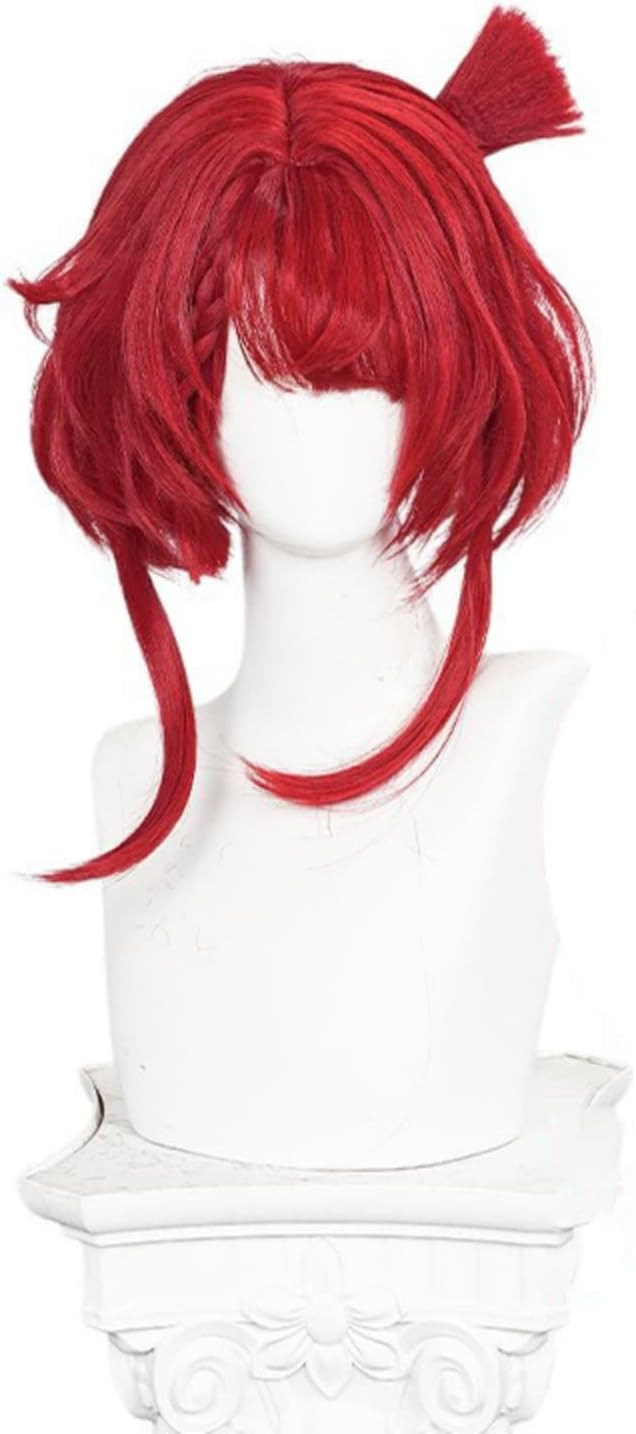 Azuiblc 崩壊  スターレイル アナイクス コスプレ ウィッグ 緑 グリーン ロング ネット付き 耐熱  かつら 鬘 WIG ショート コスプレ道具 Azw006 Azuiblc