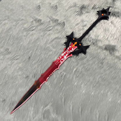 Azuiblc　アークナイツ　エンドフィールド　レーヴァテイン　フレイムフォージ 　 ダークトーチ 劫火　コスプレ道具　武器モデル　木＋PVC