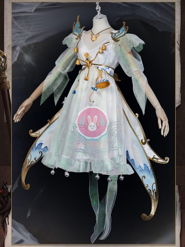 Azuiblc 第五人格 気象学者 風を采る仙霊 コスプレ衣装   コスチュームセット ウェンディ・フート 女性 レディース グッズ おしゃれ アニメ cosplay - Azuiblc