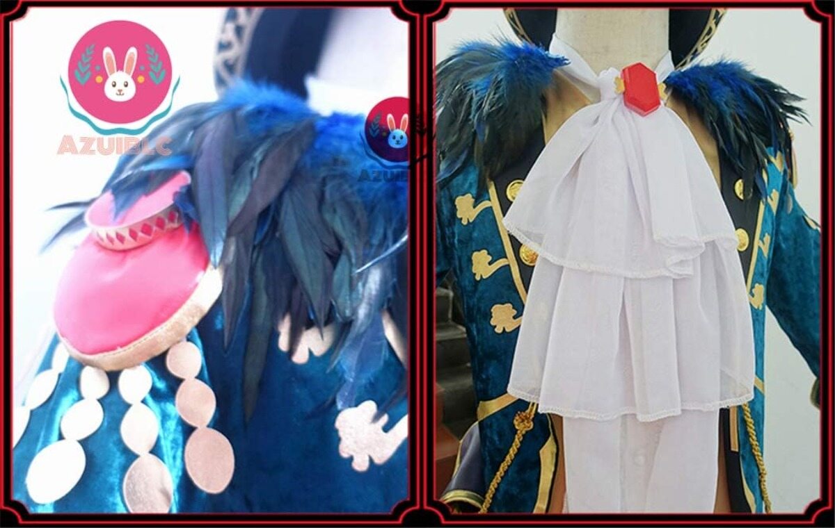 Azuiblc   第五人格 アマツバメ ハンサム  曲芸師風 マイク  イケメン 男女兼用 仮装 変装 コスプレ衣装 コスチューム クリスマスプレゼント ハロイン - Azuiblc