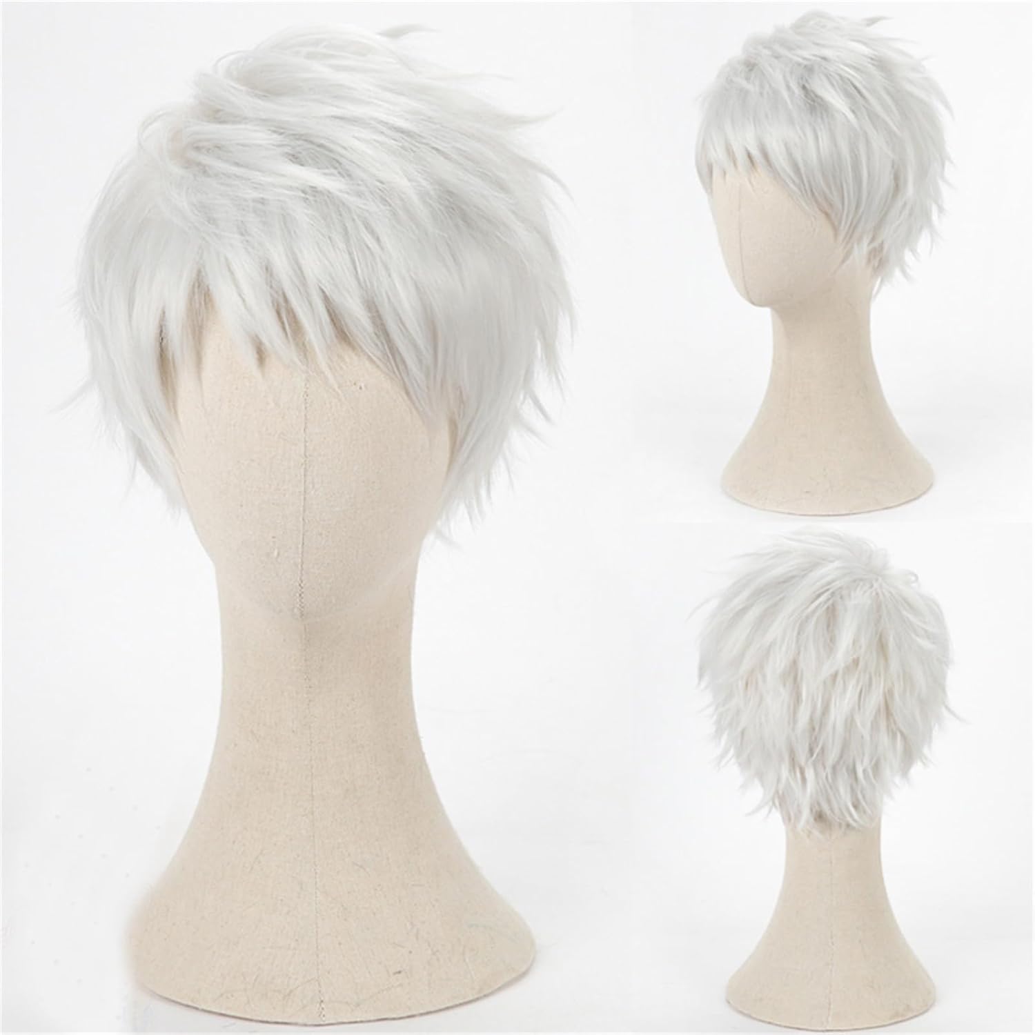 Azuiblc　ツイステッドワンダーランド　アズール・アーシェングロット コスプレ ウィッグ　ツイステ ウィッグネット付き 耐熱 人気 おしゃれ グッズ アニメ かつら 鬘 WIG コスプレ道具 ネット 小物 ハロウィン 祭り - Azuiblc