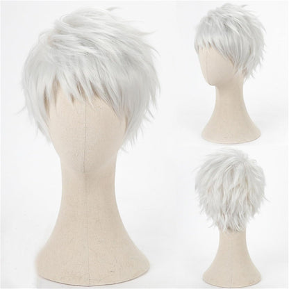 Azuiblc　ツイステッドワンダーランド　アズール・アーシェングロット コスプレ ウィッグ　ツイステ ウィッグネット付き 耐熱 人気 おしゃれ グッズ アニメ かつら 鬘 WIG コスプレ道具 ネット 小物 ハロウィン 祭り - Azuiblc