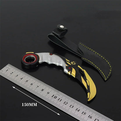 Azuiblc　VALORANT　プライム2.0 カラムビット　ミニチュア  16cm レプリカコレクション合金 インテリア装備品 ユニーク - Azuiblc