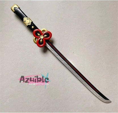 Azuiblc 原神  静水流転の輝き 片手剣 フリーナ 水神 100CM 武器 PU製 剣 刀 武器 コスプレ道具 Cosplay 道具 コスプレグッズ コレクション グッズ コスプレ小物 cosplayAzd19 Azuiblc