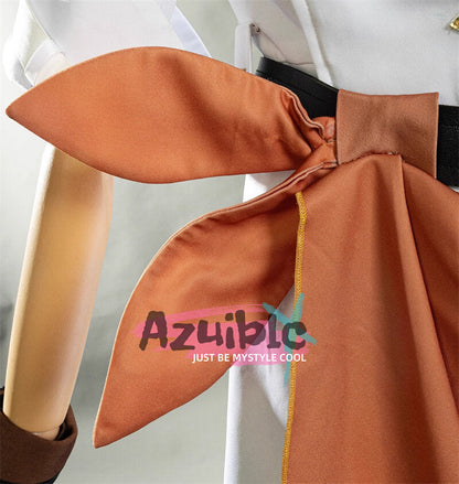 Azuiblc 原神 イファ コスプレ　帽子付　 Ifa コスチューム　3ｄ樹脂アクセサリーAz01 - Azuiblc