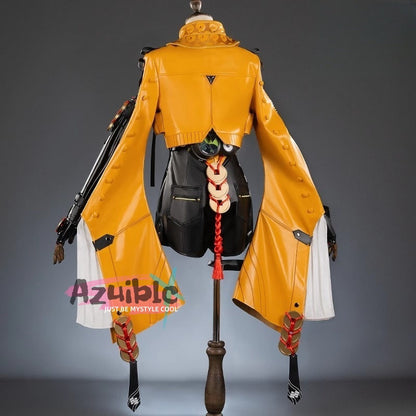 Azuiblc　ゼンレスゾーンゼロ イーシェン　コスプレ　儀玄　コスチューム　イベント　　仮装　人工革　Azm12 - Azuiblc