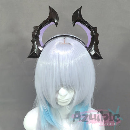 Azuiblc  原神 ドゥリン　Durin　コスプレ ドラコ・ルベド座　　髪飾り　萌えグッズ　角　武器＋ウィッグ別途追加可能　魔龍ドゥリン　仮装　ハロウィン - Azuiblc