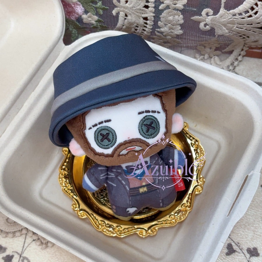 Azuiblc　Identity V 第五人格 マジシャン セルヴェ・ル・ロイ Servais Le Roy 10cm ぬいぐるみ｜帽子着脱可