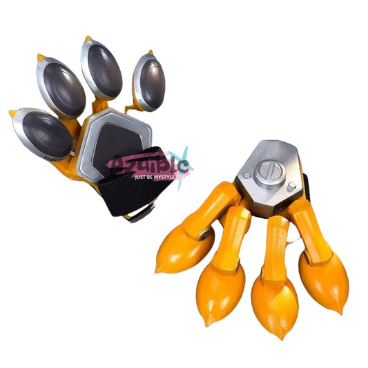 Azuiblc ゼンゼロ　チーフーフー　橘福福　爪　コスプレ道具　PU製　ゼンレスゾーンゼロ　レプリカ　虎　武器 - Azuiblc