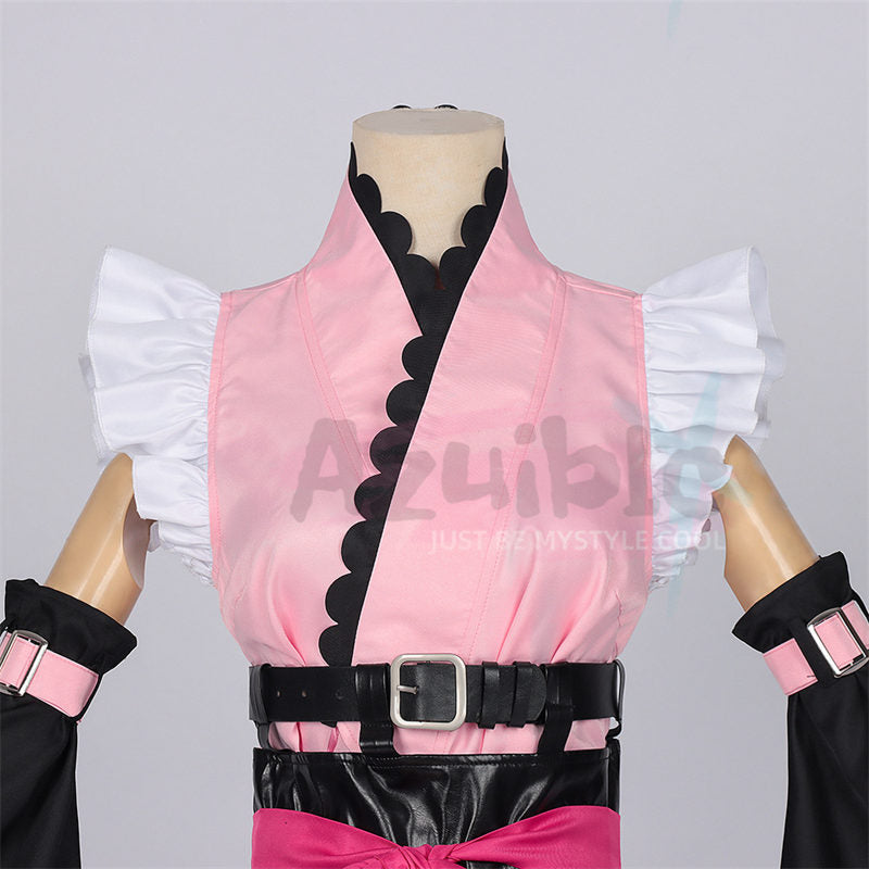 【Azuiblc】超かぐや姫！ 駒沢乃依 コスプレ ドレスフルセット | 松岡禎丞 女装男子 イベント仮装 - Azuiblc