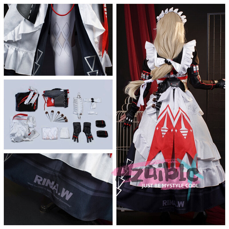 Azuiblc ゼンレスゾーンゼロ リナ セバスチャン メイド服 舞台服