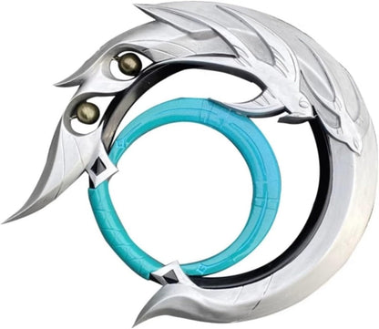 Azuiblc　原神 ランヤン(藍硯) 戦輪 40CM 武器 PU製 刀 武器 コスプレ道具 Cosplay 道具 - Azuiblc