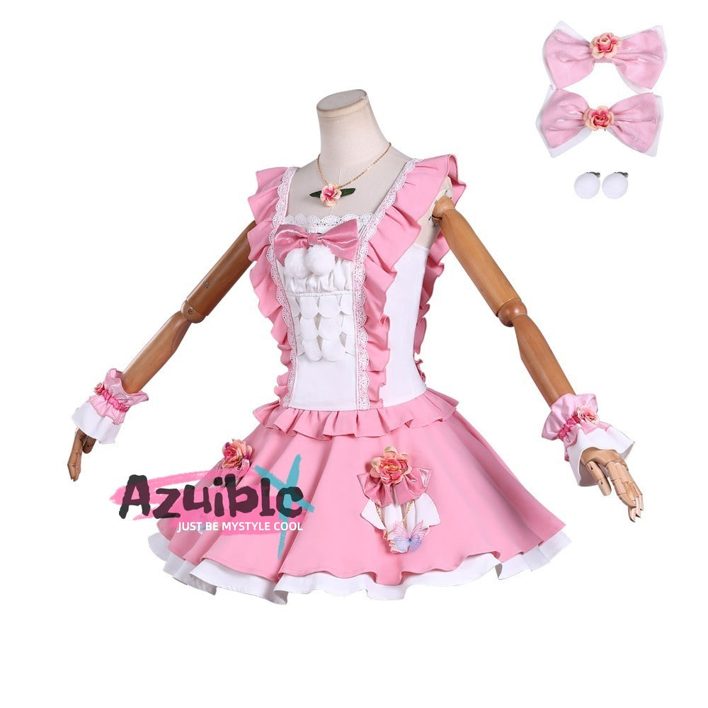 Azuiblc アイカツ！デザインマート　虹野ゆめ 　コスプレ衣装 仮装 コスチューム 舞台服