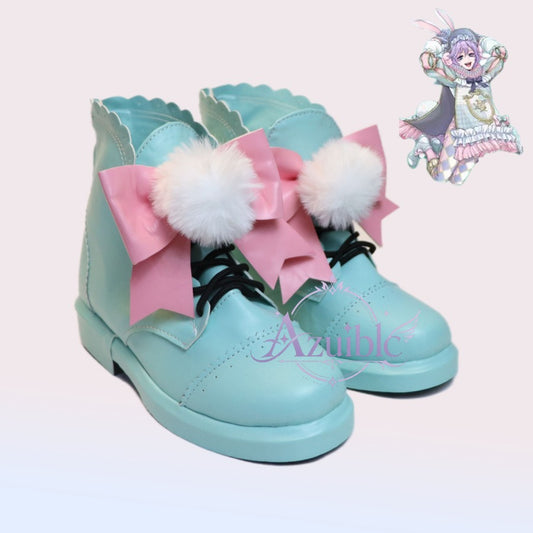 Azuiblc ツイステ エペル・フェルミエ Epel Felmier コスプレ靴｜ホワイトラビット・フェス 大きいサイズ対応