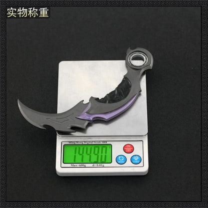 Azuiblc　VALORANT　プライム2.0 カラムビット　ミニチュア  16cm レプリカコレクション合金 インテリア装備品 ユニーク - Azuiblc