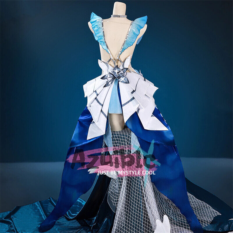 Azuiblc　鳴潮　ショアキーパー 　ワンピース　黒海岸　コスプレ衣装　Shorekeeper　礼服　イベント　Azf17 - Azuiblc