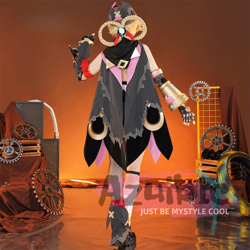 Azuiblc 原神 ヤフォダ　コスプレ　 空月の歌  イベント　ナドクライ編 月の輪 　Jahoda　変装　金属製パーツ　コスチューム　イベント - Azuiblc